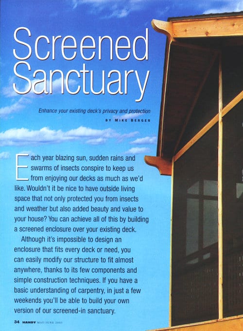 Screened Porch