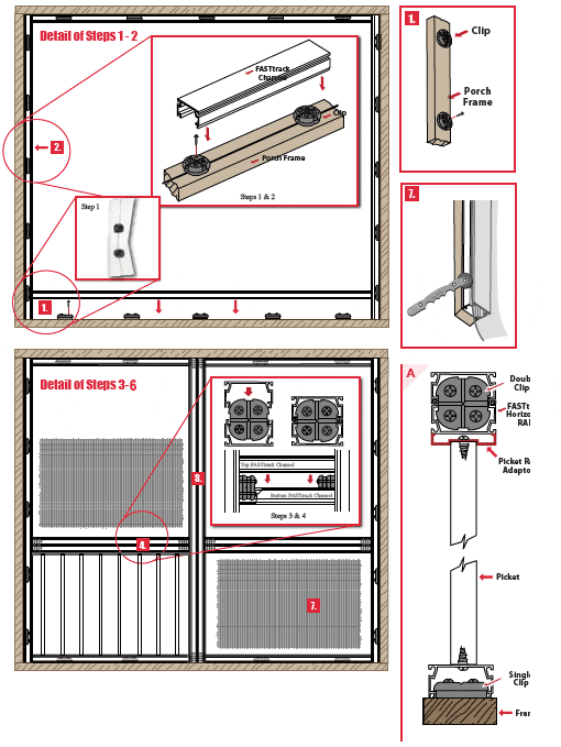 Diagram A & B