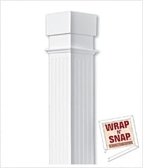 Fluted Wrap N' Snap Column Wrap