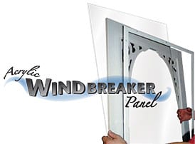 Acrylic Windbreaker Panel