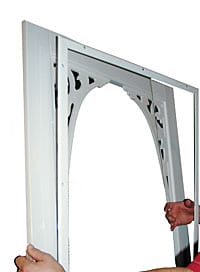 Acrylic Windbreaker Panel slide in