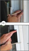 Sliding Screen Door Installation