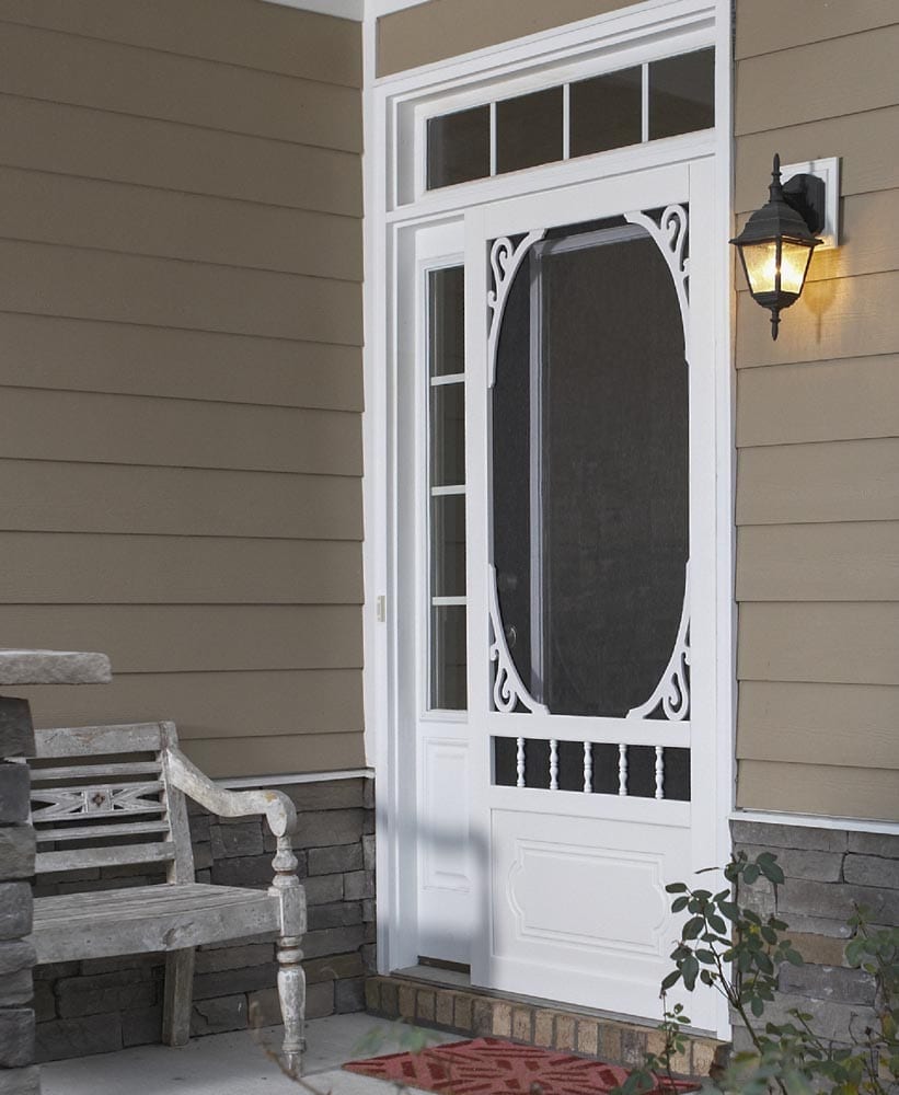 Belle Harbour Solid Vinyl Screen Door View By Screen Tight