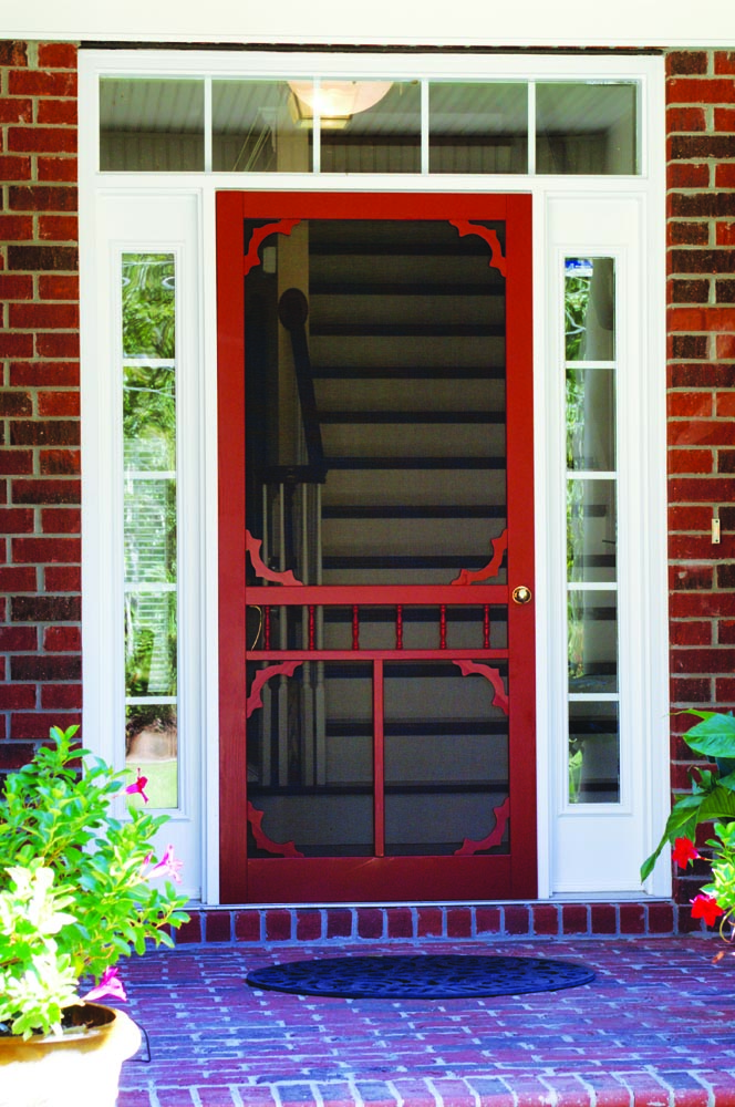 Colonial Wood Screen Door from Screen Tight