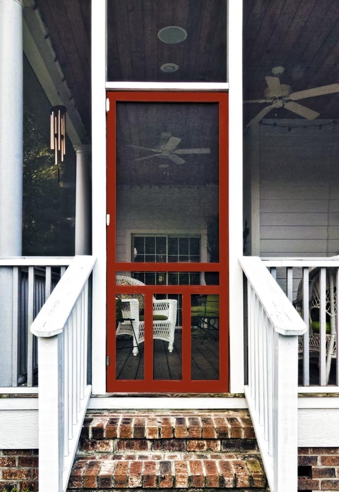 Creekside Wood Screen Door From Screen Tight