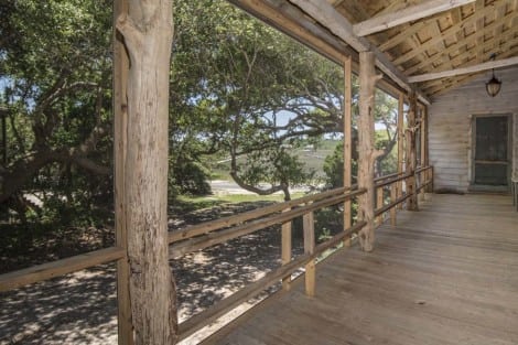 Screen Porch Mounted Over Wooden Porch By Screen Tight