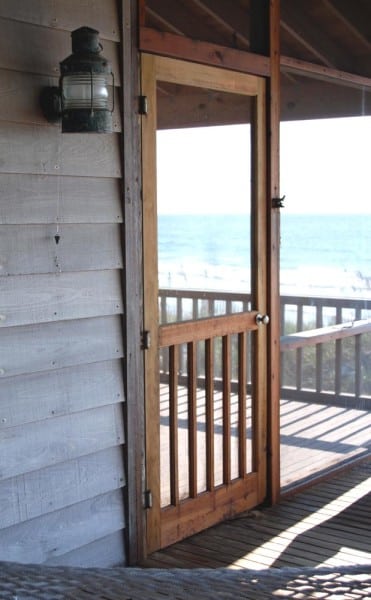 Timberline Pressure Treated Wood Door By Screen Tight