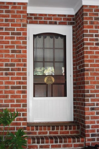 Wedgefield White Vinyl Screen Door By Screen Tight