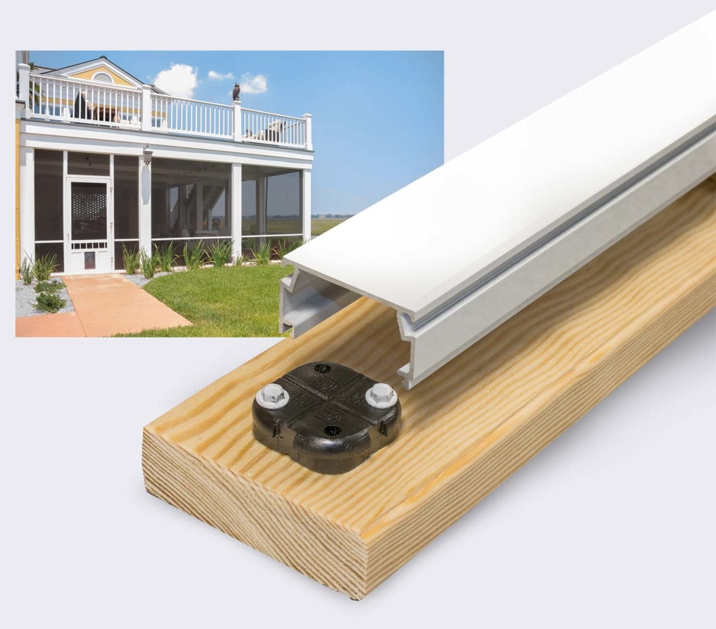 Fast Track Porch Screening System