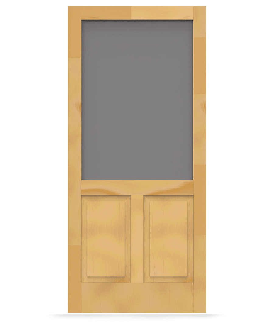 Pioneer Wood Screen Door Screen Tight