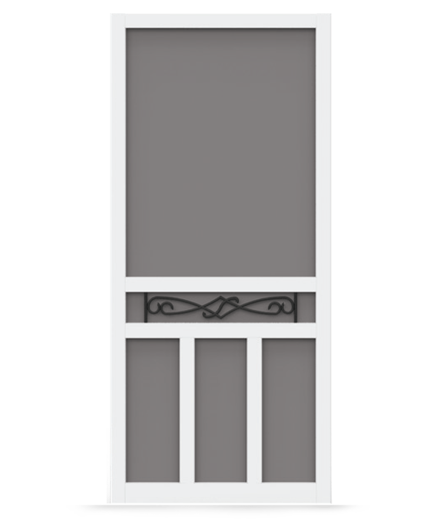 Santee Vinyl Screen Door Screen Tight