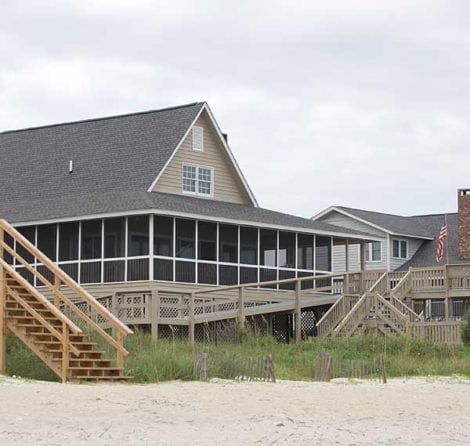 Beach Front Screened-In Porch By Screen Tight