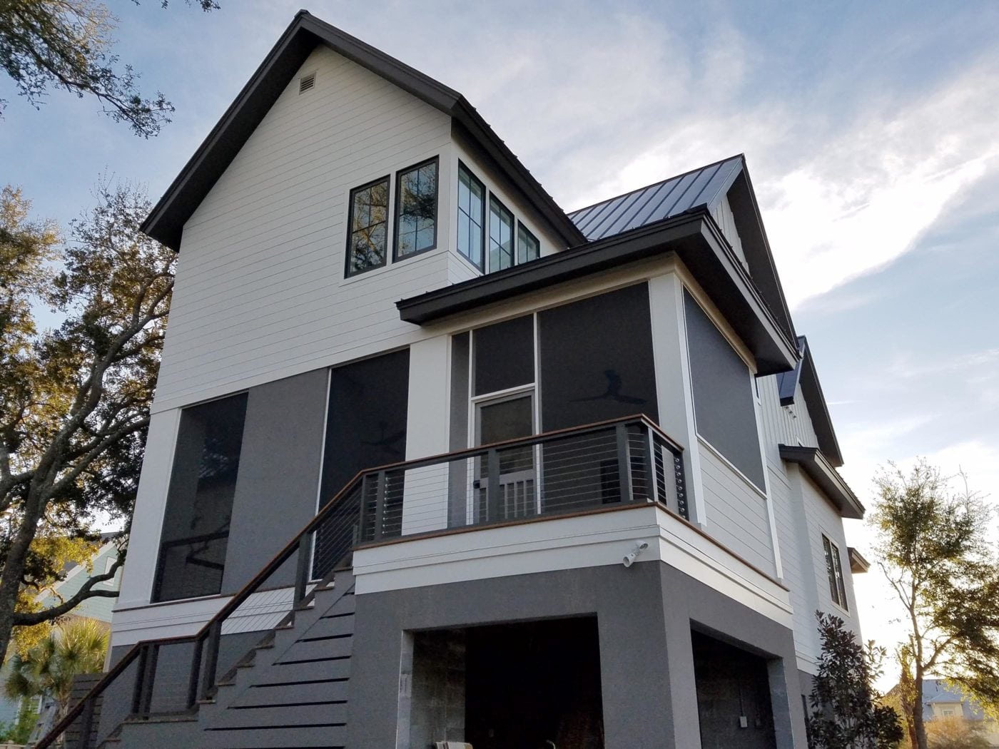 Modern Screened-In Porch By Screen Tight