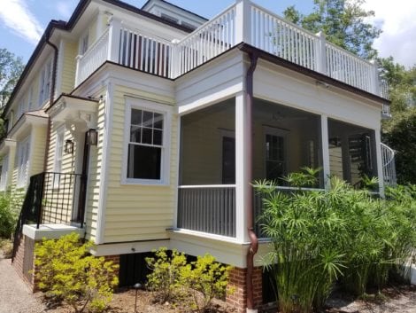 A Classic Screen Tight Installation with Balusters By Screen Tight