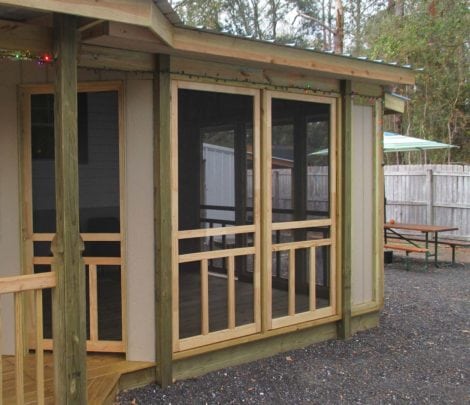 How to Screen a Patio Using Screen Doors - Screen Tight