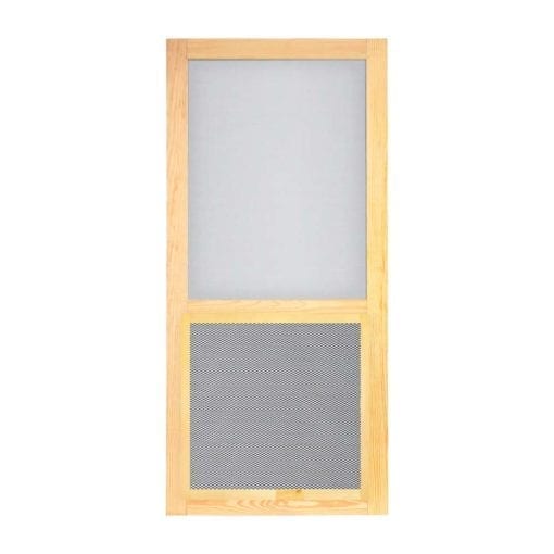 Woodcraft Screen Door with Pet Guard By Screen Tight