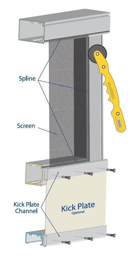 Screen Enclosure Kickplate