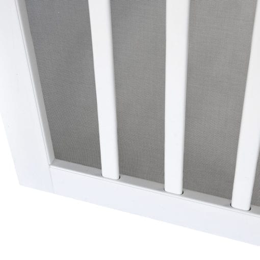 Brookgreen White Vinyl Screen Door - Image 11