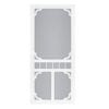 Carolina White Vinyl Screen Door
