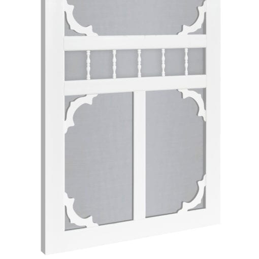 Carolina White Vinyl Screen Door - Image 5