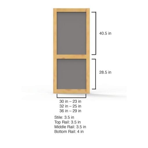 Century Pet Guard Screen Door Dimensions by Screen Tight