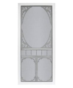 Charlestowne solid vinyl screen door from Screen Tight