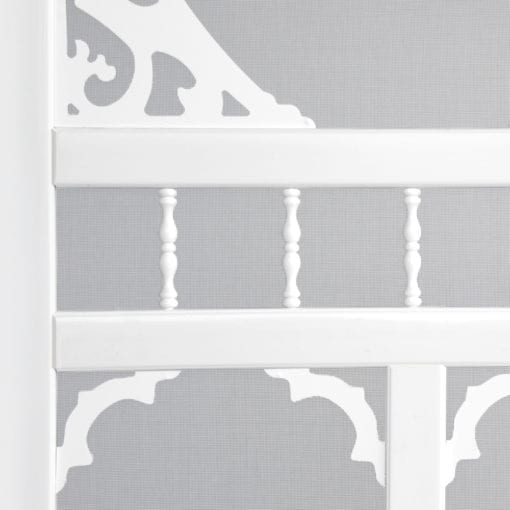 Charlestowne White Vinyl Screen Door - Image 7