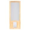 Chesapeake Wood Screen Door with XL Pet Door By Screen Tight