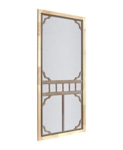 Colonial Wood Screen Door from Screen Tight