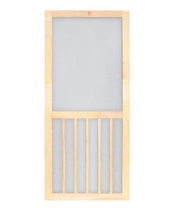 Five Bar Wood Screen Door by Screen Tight