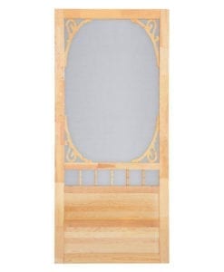 Glenwood Wood Screen Door By Screen Tight