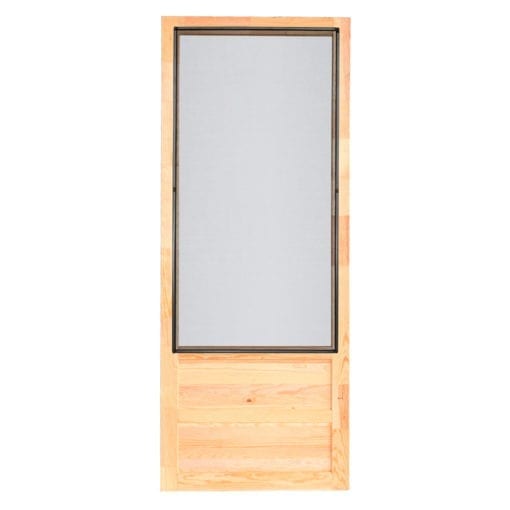 Hampton Wood Screen Door Front View By Screeen Tight