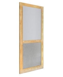 Liberty Pressure Treated Wood Screen Door Side View