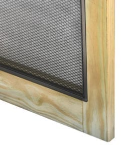 Liberty Screen Door Bottom Corner View
