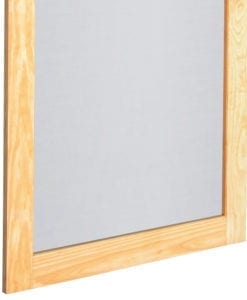 Meadow Wood Screen Door Bottom View By Screen Tight