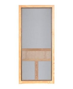 Deer Medallion screen door From Screen Tight