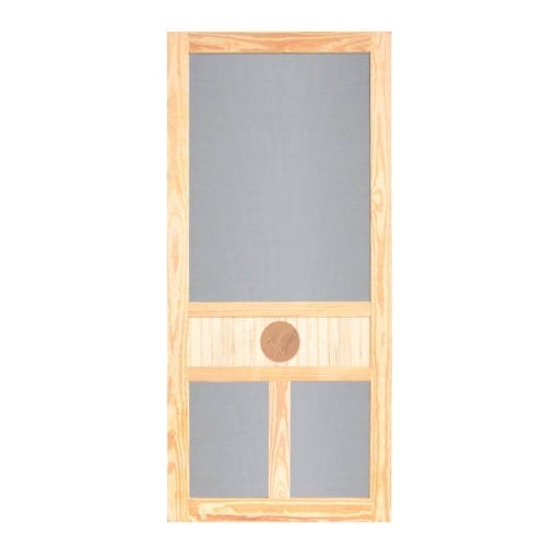 Duck Medallion Wood Door by Screen Tight