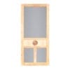 Texas Star Medallion Wood Screen Door from Screen Tight