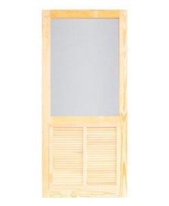 Ponderosa Wood Screen Door View By Screen Tight