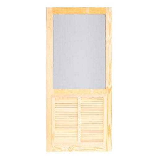 Ponderosa Wood Screen Door View By Screen Tight