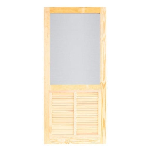 Ponderosa Wood Screen Door View By Screen Tight