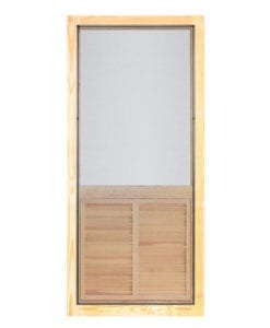 Ponderosa Wood Screen Door by Screen Tight