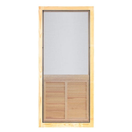 Ponderosa Wood Screen Door by Screen Tight