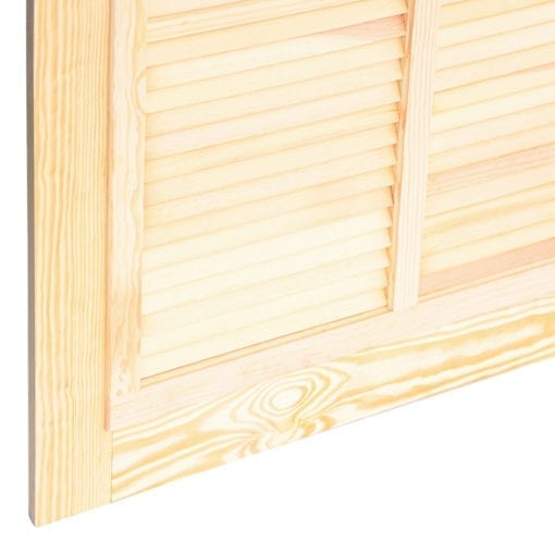 Ponderosa Wood Screen Door Bottom View By Screen Tight