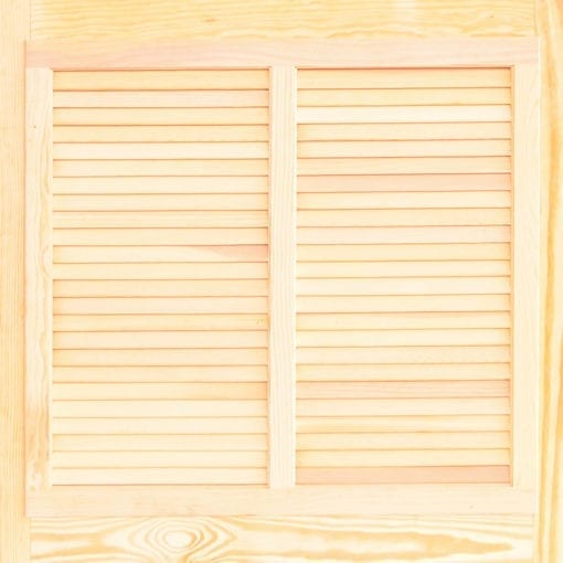 Ponderosa Wood Door View By Screen Tight