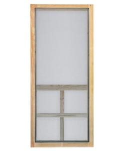 Summit Wood Screen Door from Screen Tight