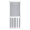 Vinyl Five Bar screen door