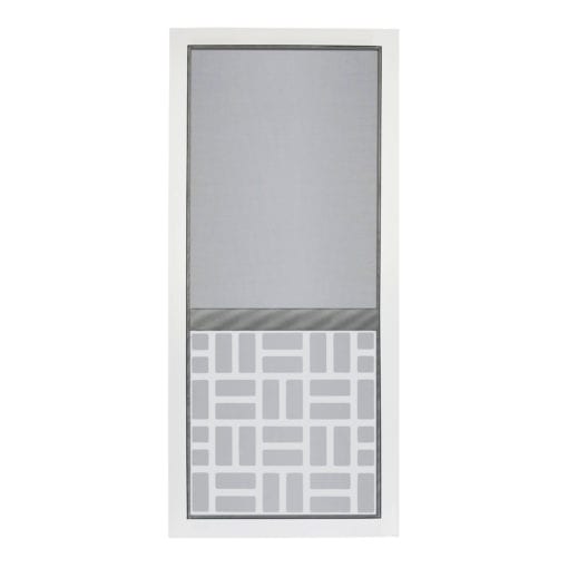 Basketweave Solid Vinyl Screen Door from Screen Tight