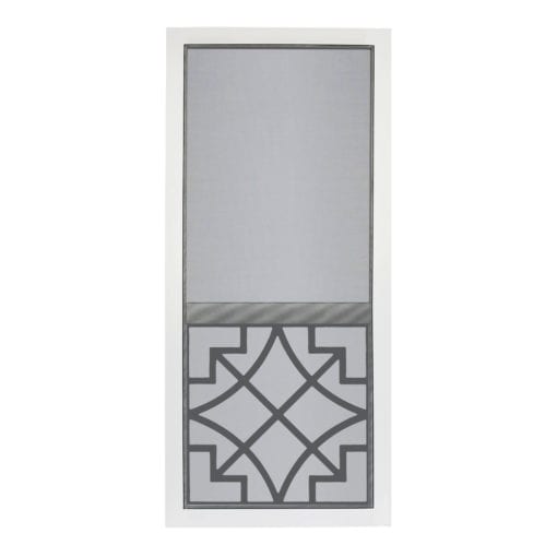Belle Black Solid Vinyl Screen Door from Screen Tight