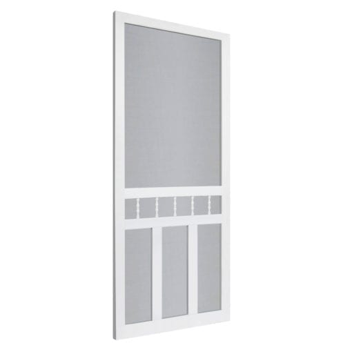 Waccamaw Vinyl Screen Door Side View from Screen Tight